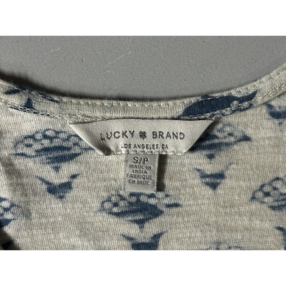 Lucky Brand Printed Midi Dress Women's Size Small AC6055 - Picture 11 of 11